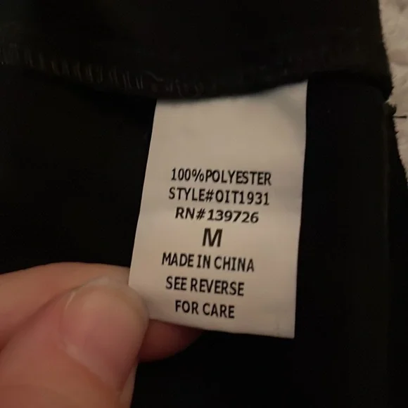 NWT Vintage Havana fringe black suede like vest - Picture 7 of 8